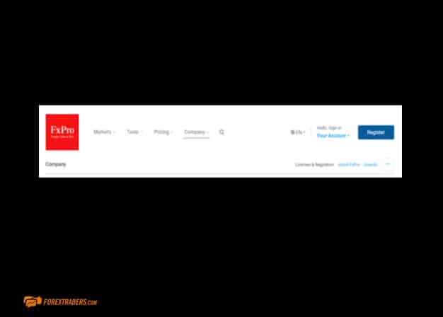 FxPro Register for an Account