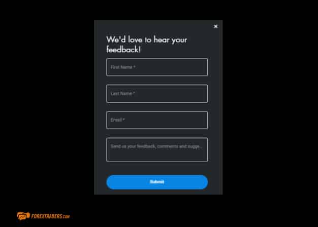 Fxpro Feedback Form for Users