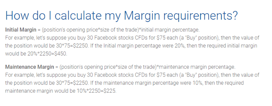 Plus500 Calculating Margin Requirements