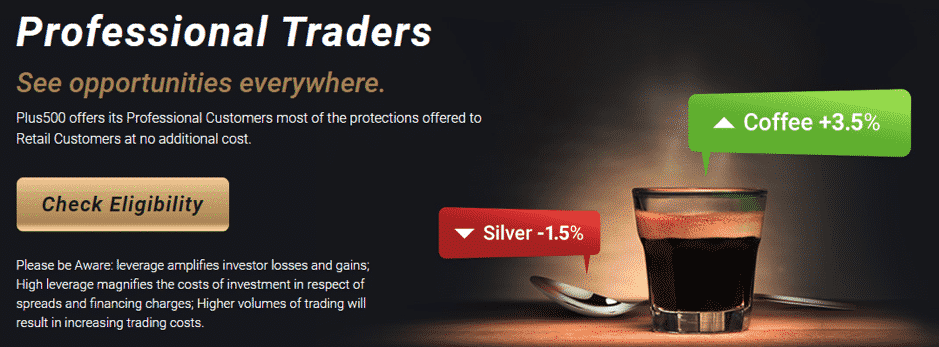 Plus500 Professional Traders