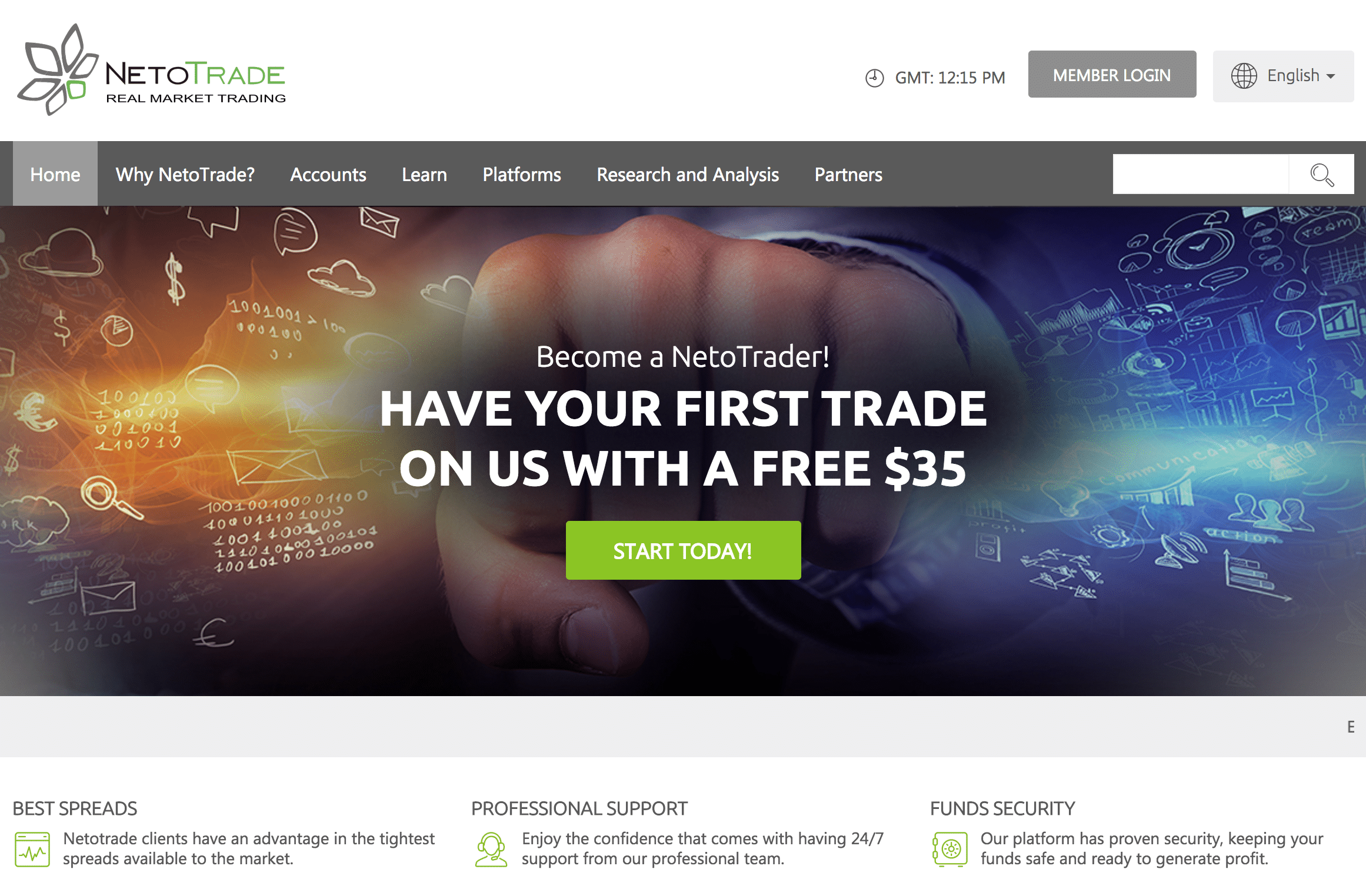 NetoTrade Website