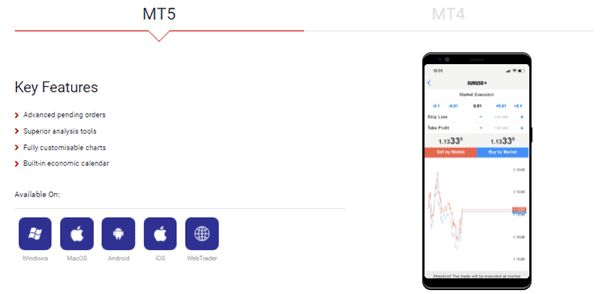 Tickmill Mobile Trading