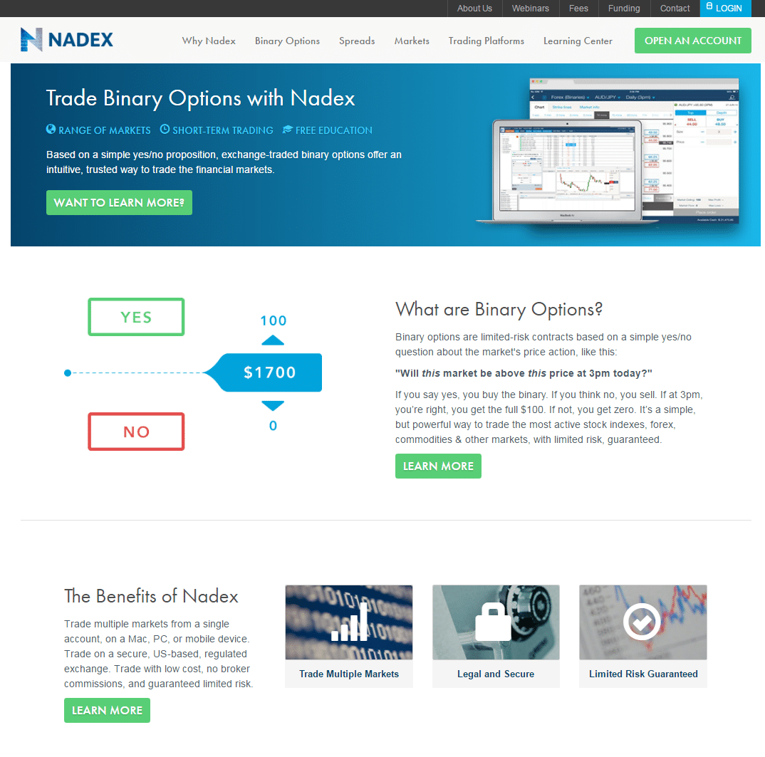 more binary options like nadex.com