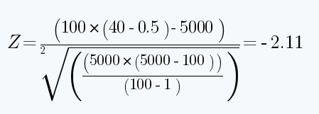 Example Z-Score Calculation