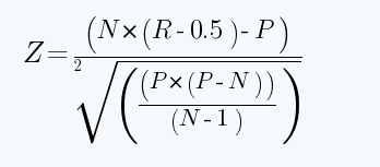 z score formula