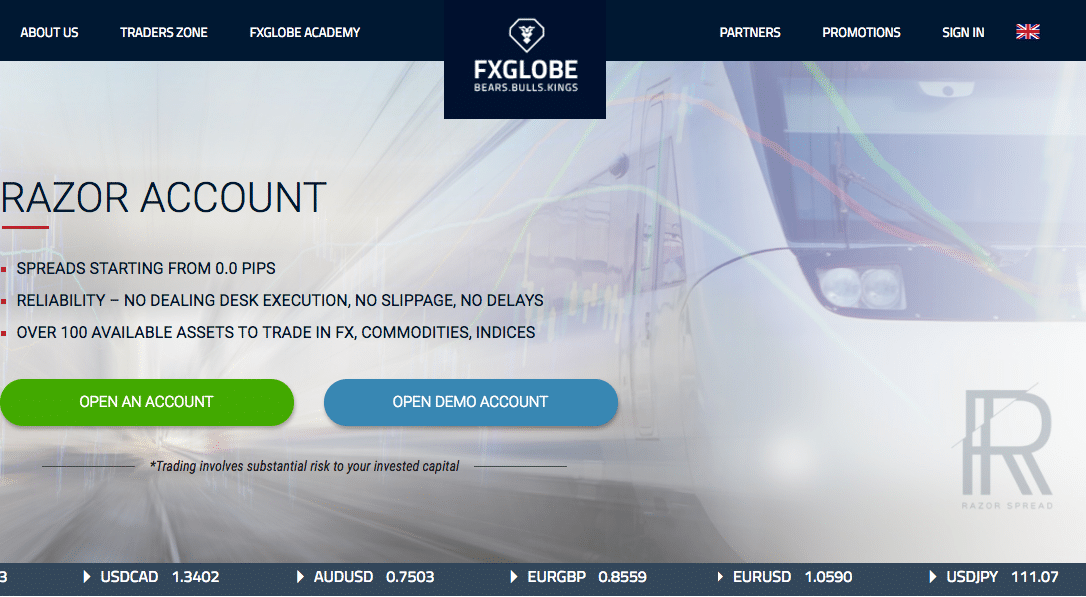 FxGlobe Website