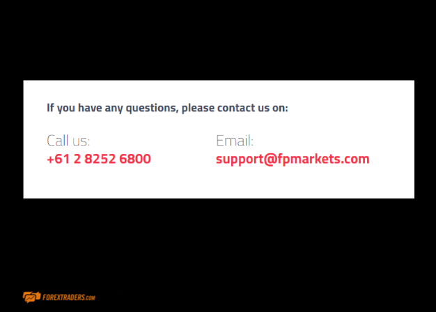 FP Markets Contact Us Details