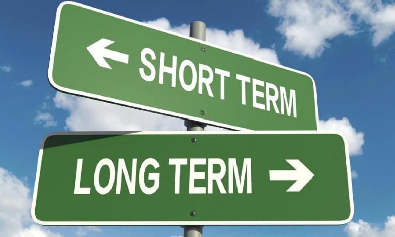 short term vs long term