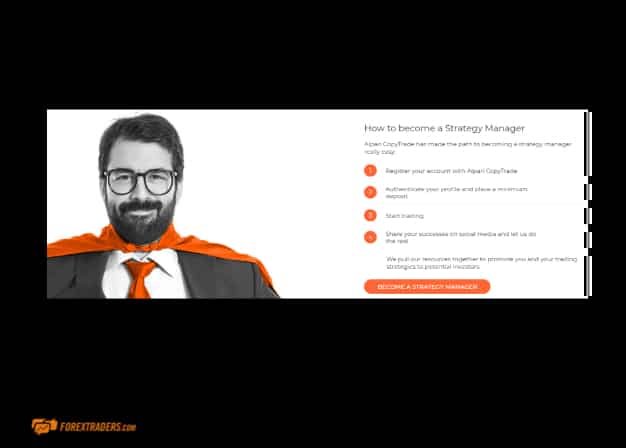 Alpari International Strategy Manager Screenshot