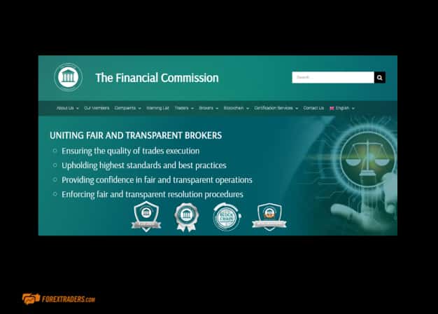 The Financial Commission Website Home Page