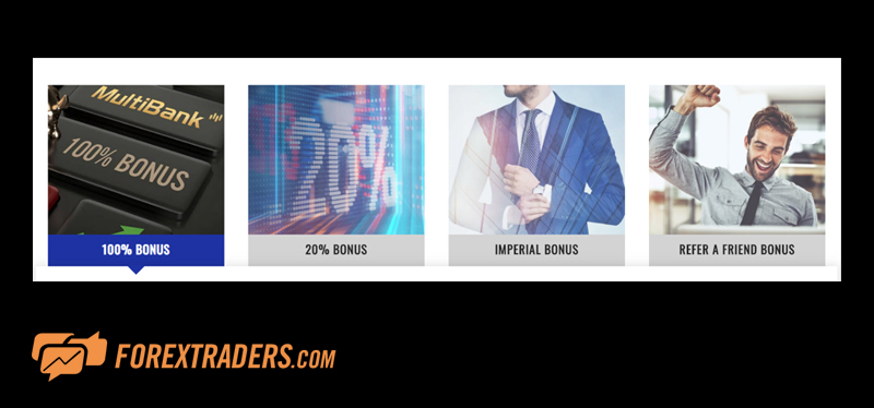 MultiBank Gorup 100% Bonus