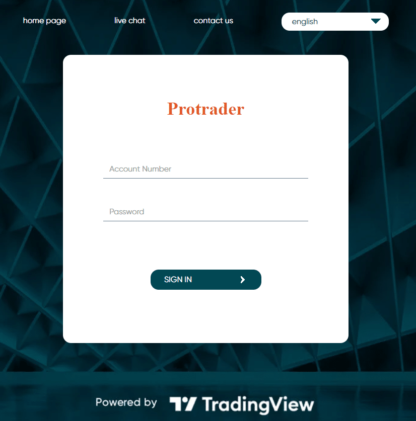 vantage protrader tradingview