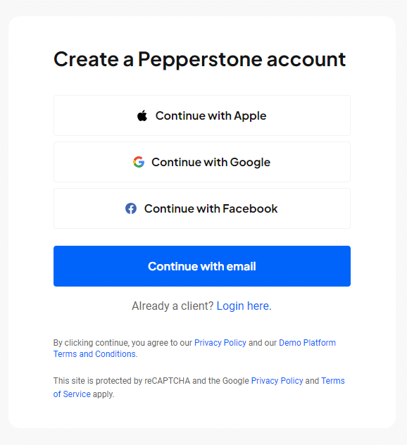 pepperstone review create account