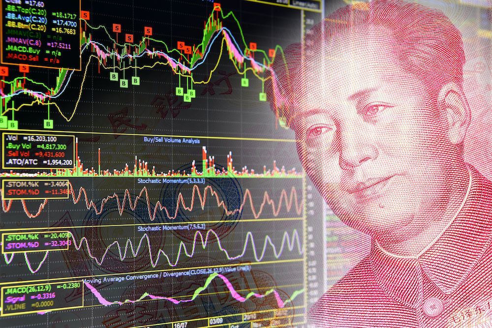 Chinese yuan pushes commodity currencies higher