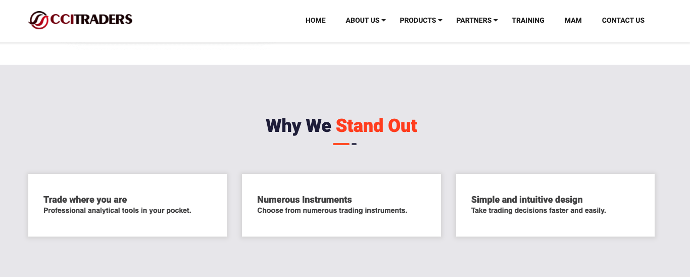 CCI Traders Islamic