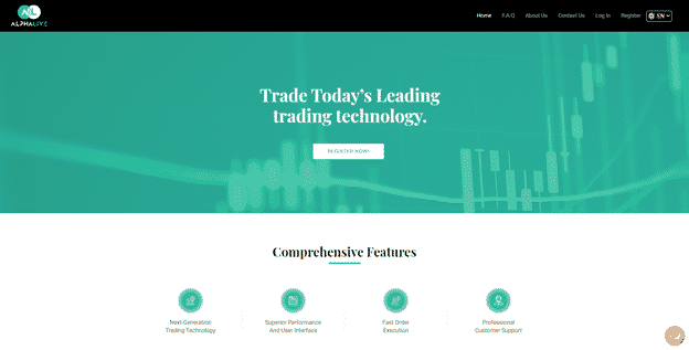 AlphaLive cryptocurrency trading