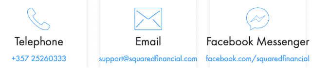 SquaredFinancial Support