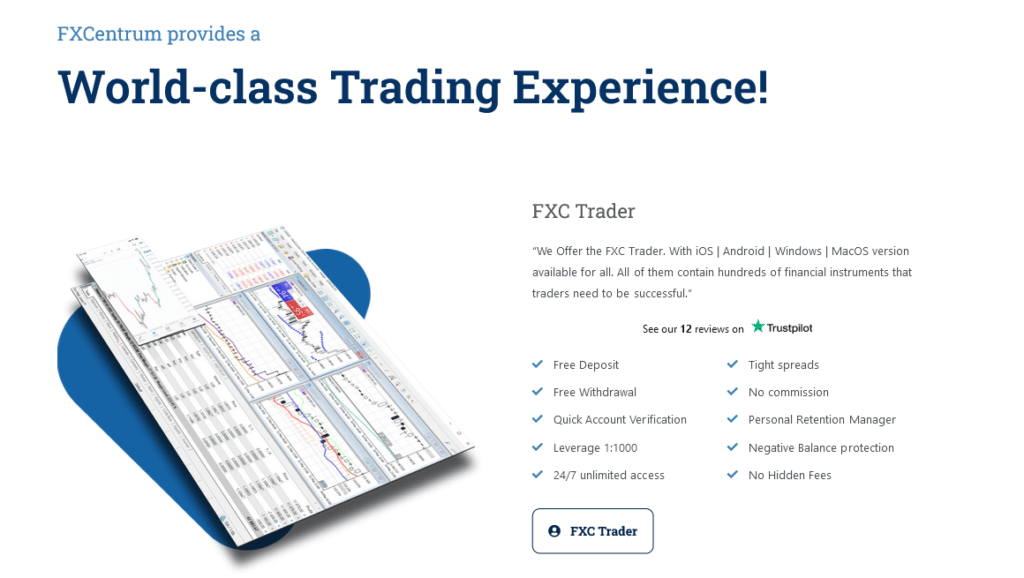 fxc trading experience