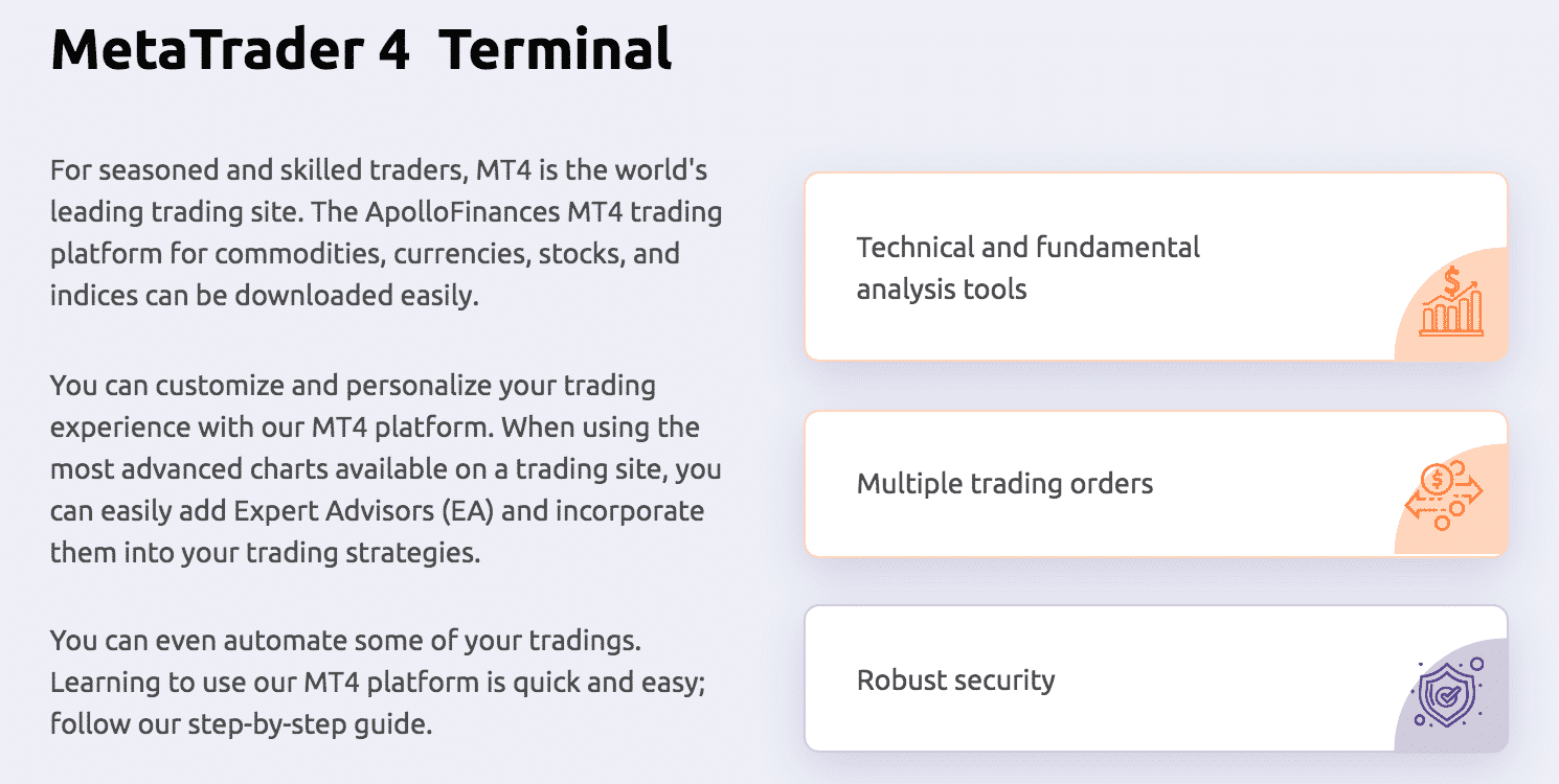 Apollo Finances platforms