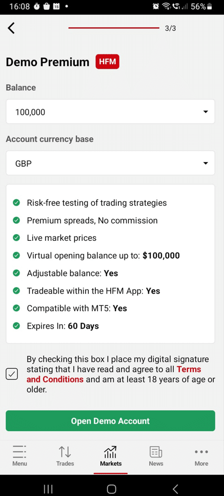 hfm demo premium